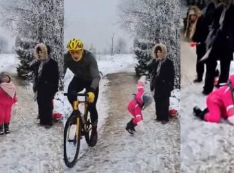 Ποδηλάτης έριξε γονατιά σε 5χρονο παιδί επειδή βρέθηκε στο δρόμο του