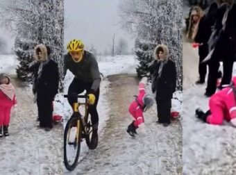 Ποδηλάτης έριξε γονατιά σε 5χρονο κοpιτσάκι γιατί βρέθηκε στο δρόμο του