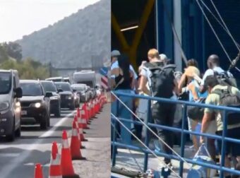 Επιστρέφουν οι αδειούχοι στην Αττική: Πάνω από 32.000 έφτασαν μόνο στο λιμάνι του Πειραιά – Μεγάλη κίνηση και στα διόδια [βίντεο]