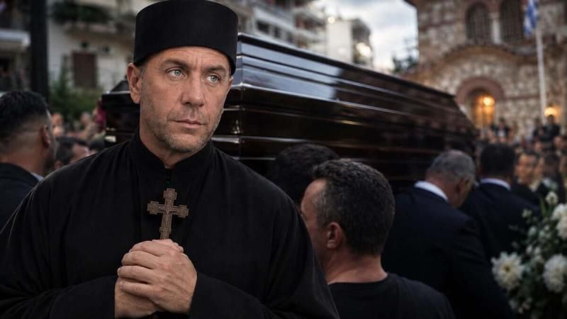 Γιώργος Μαζωνάκης: Ανατριχιάζει η εικόνα του μέσα στο φέρετρο – Ντυμένος μοναχός (video)